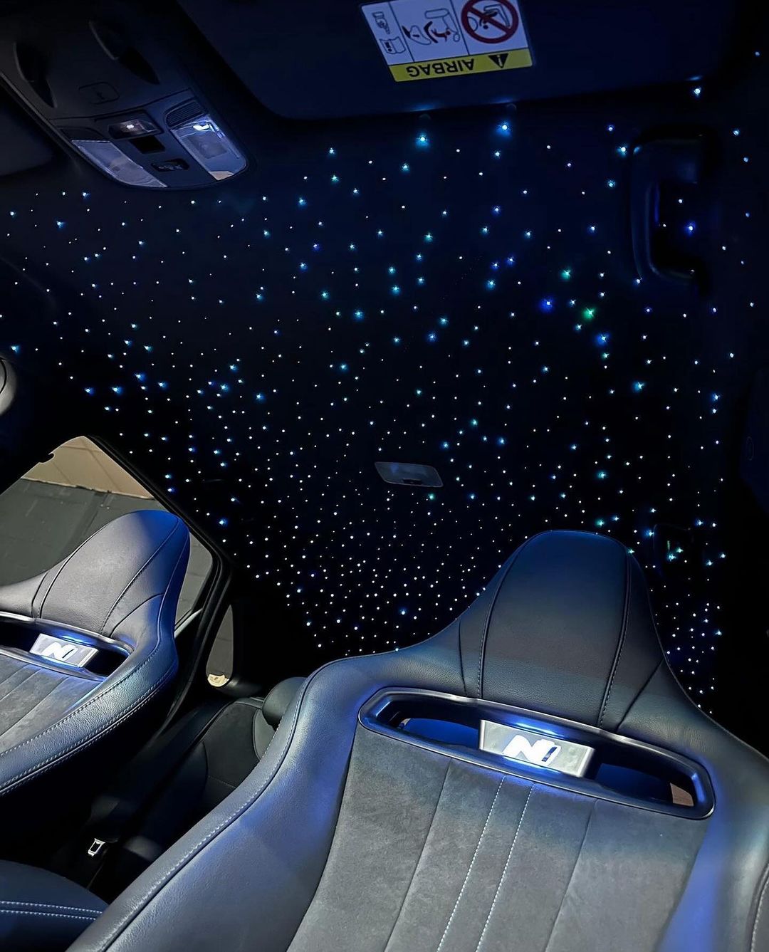 Starry sky close-up